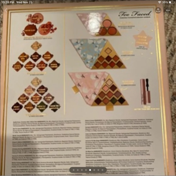 Too Faced Under The Christmas Tree Set - Picture 4 of 7